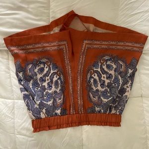 High wasted flowy shorts